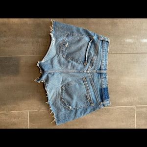 A&F Jean shorts